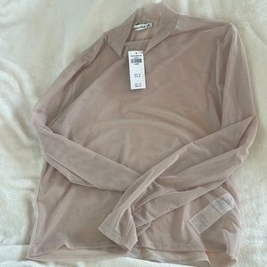 Abercrombie sheer top